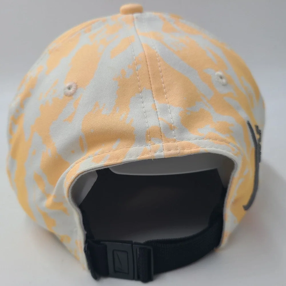 Nike Hat Strapback Orange White Marble Camo Golf Classic99 Dri-Fit Aerobill‎ Men